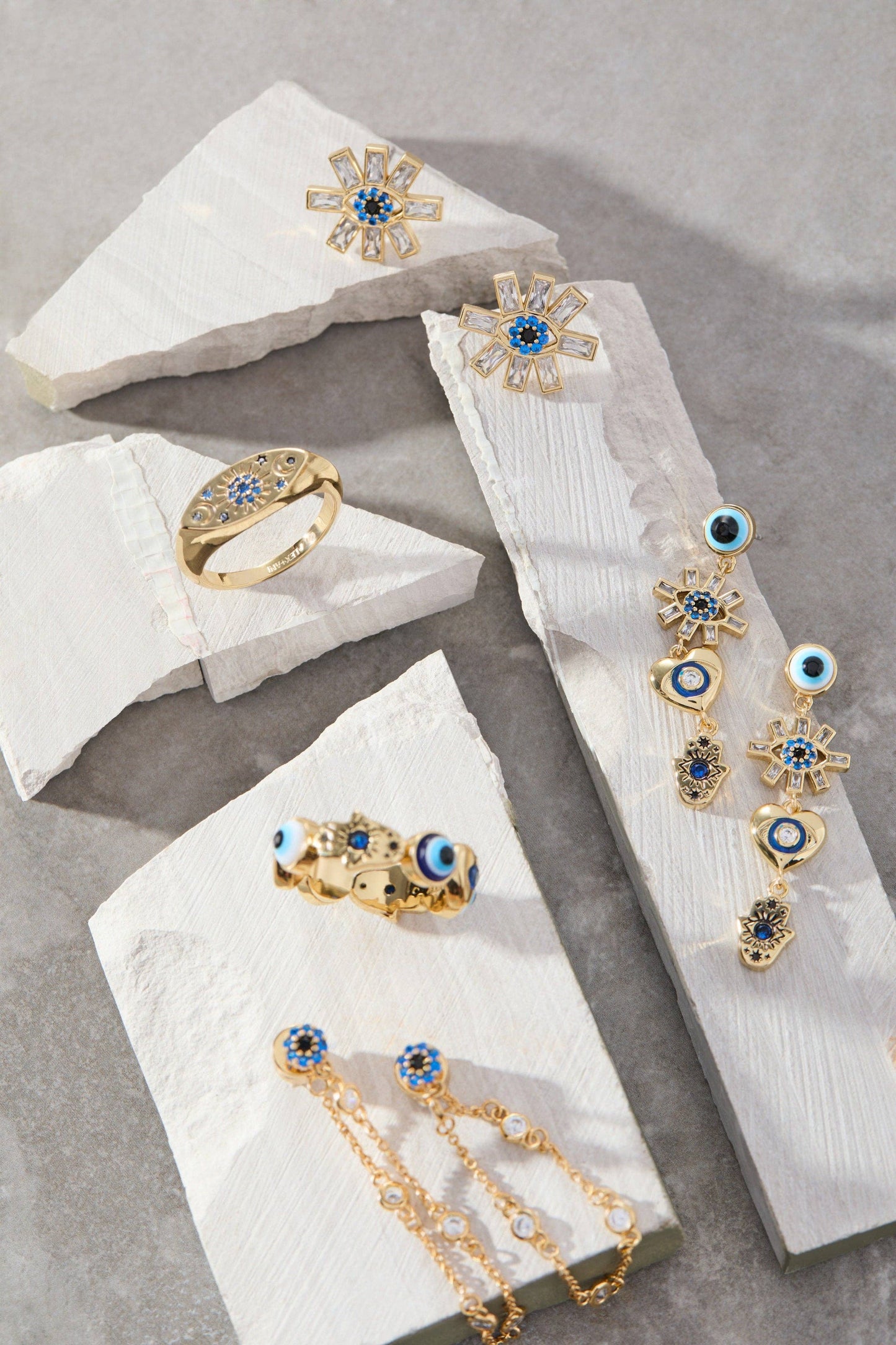 Evil Eye Statement Stud