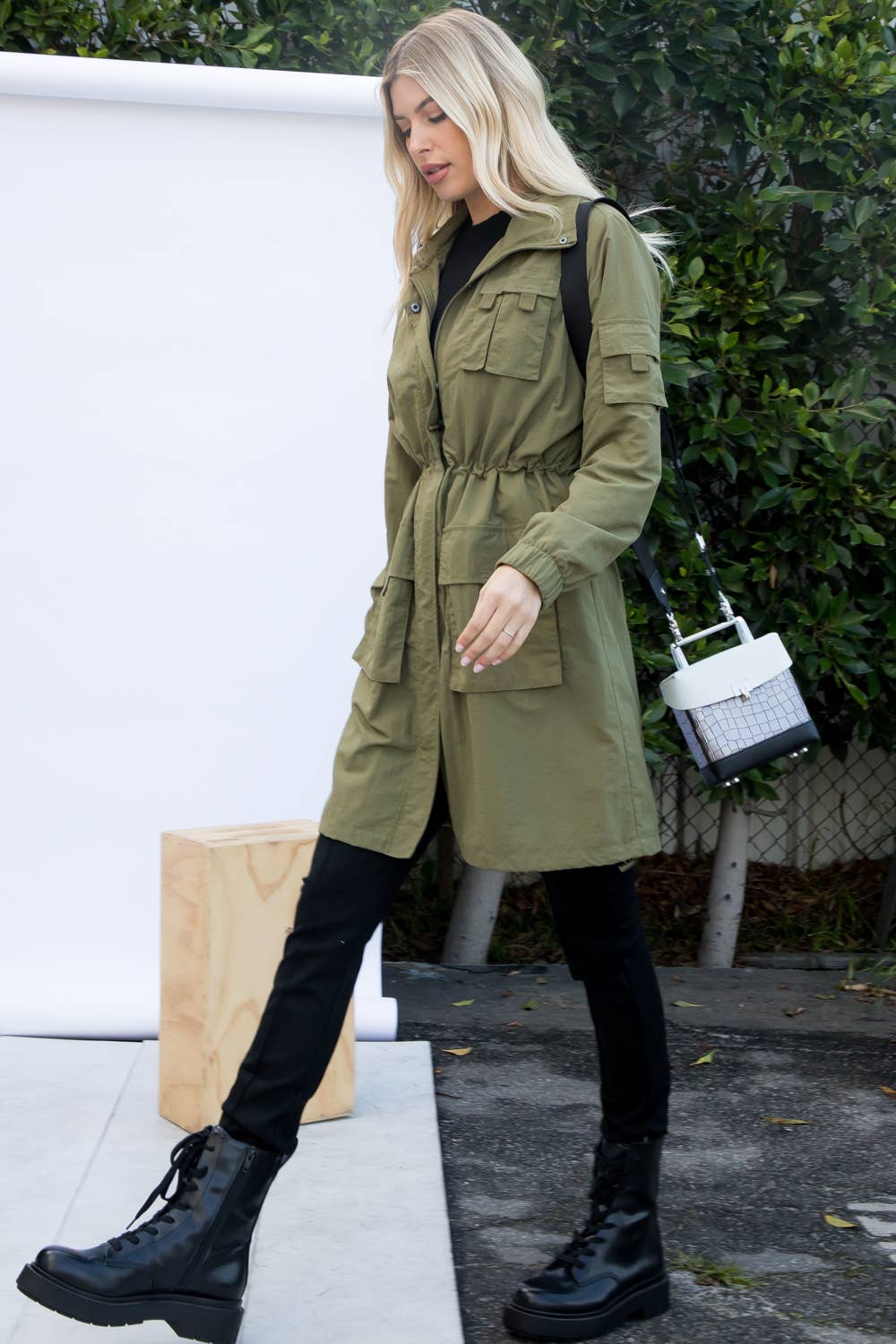 Anorak Hooded Windbreaker
