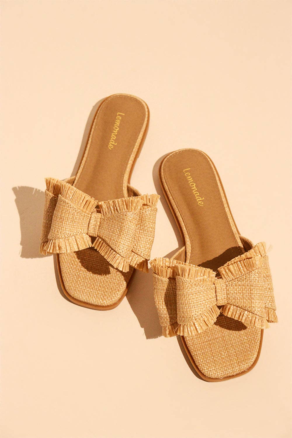 Raffia Bow Sandal