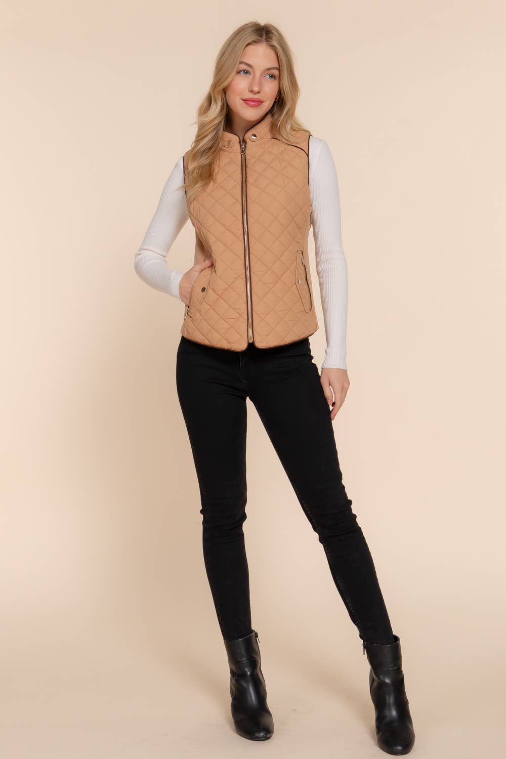 Laura Quilted Vest