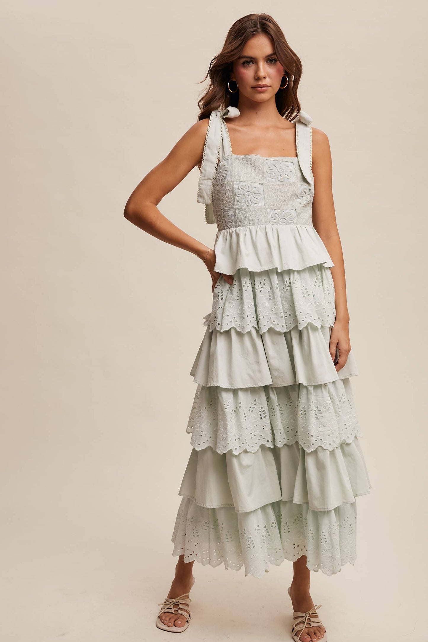 Jolene Embroidered Maxi