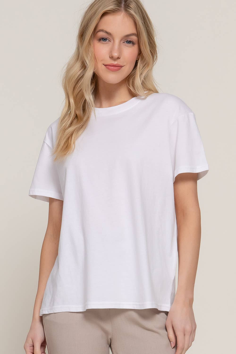 Basic Round Neck Tee