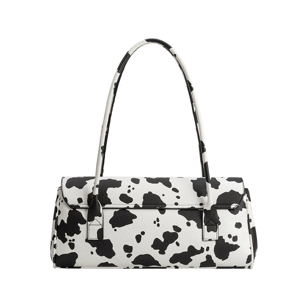 Bowie Cow Print Shoulder Bag