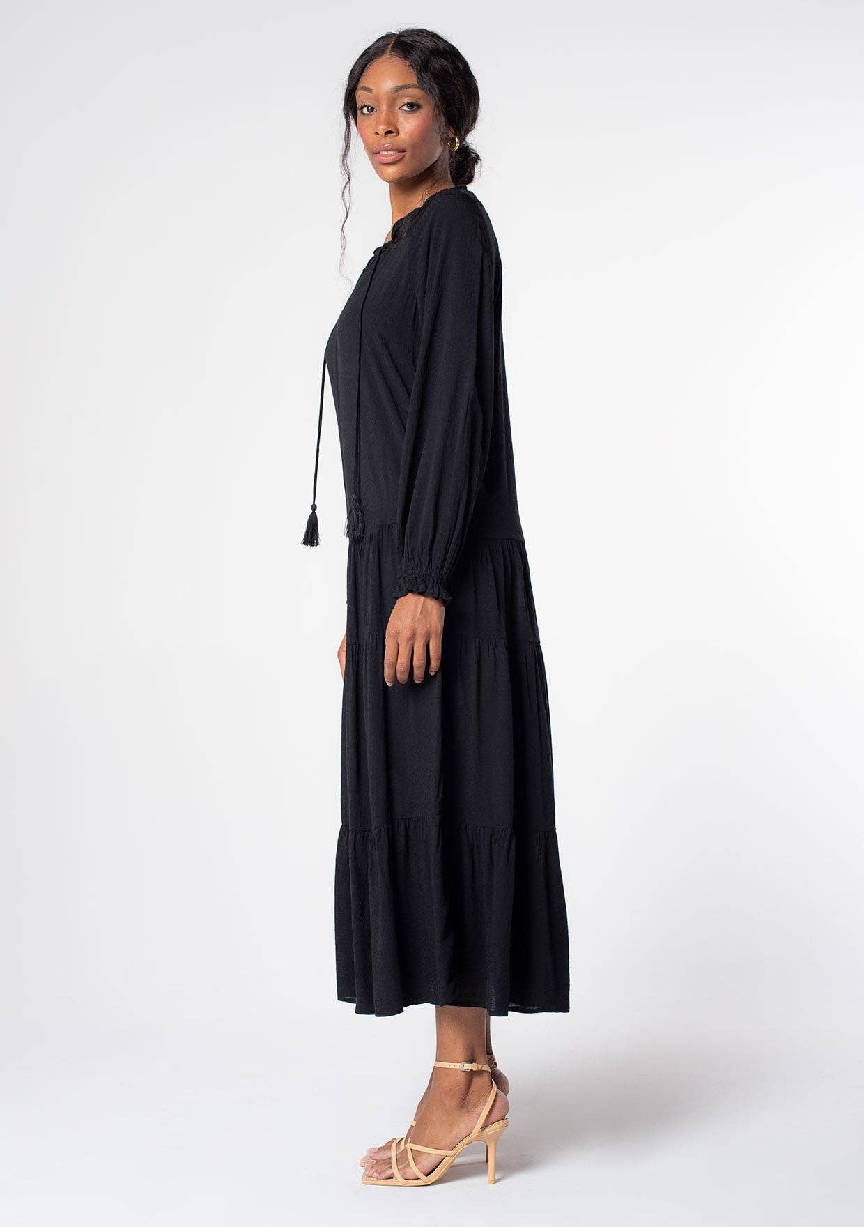 Olivia Bohemian Peasant Dress