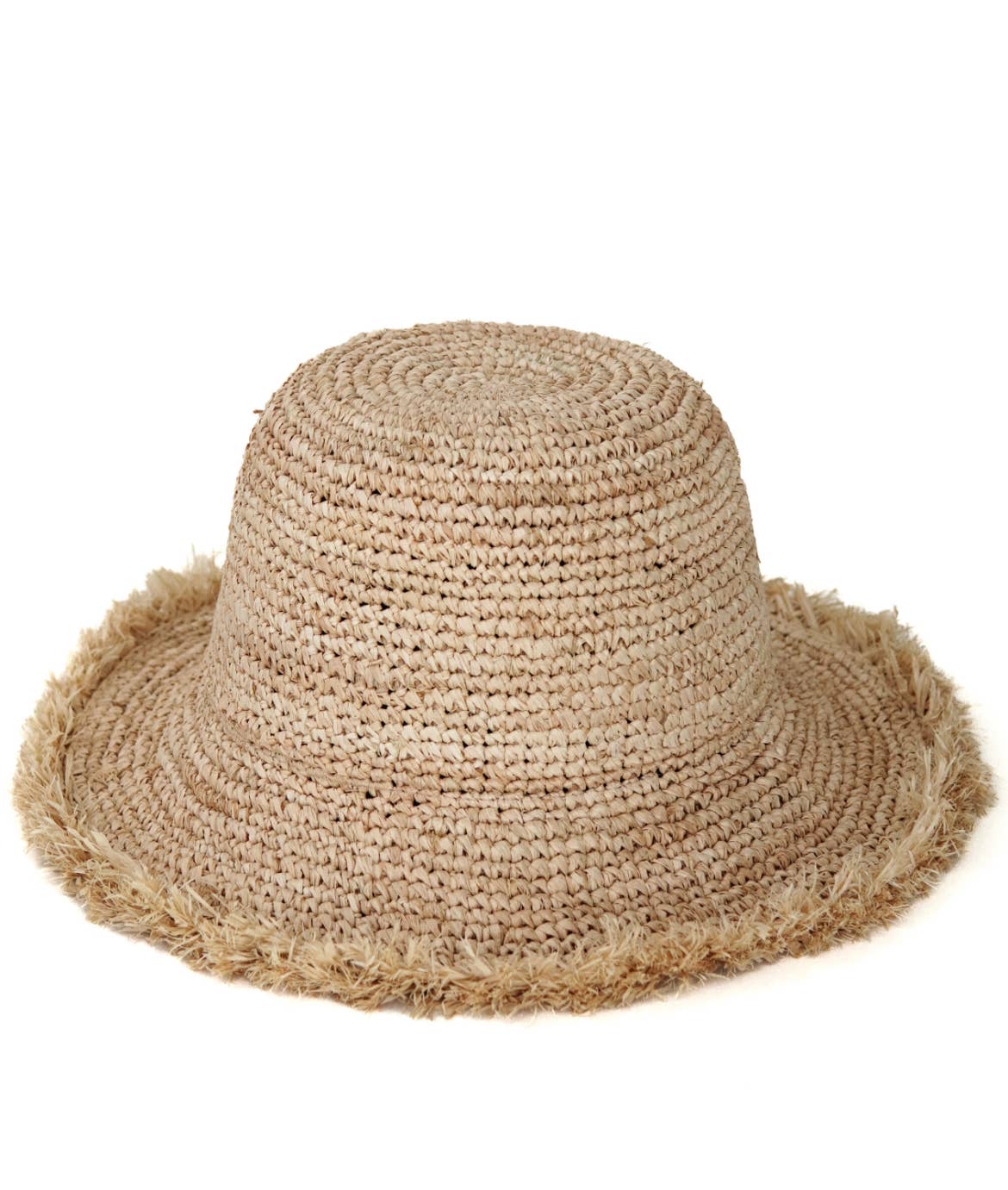 August- Raffia Bucket Hat
