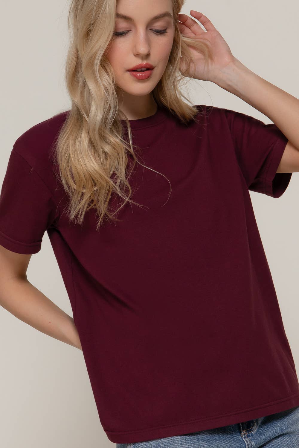 Basic Round Neck Tee