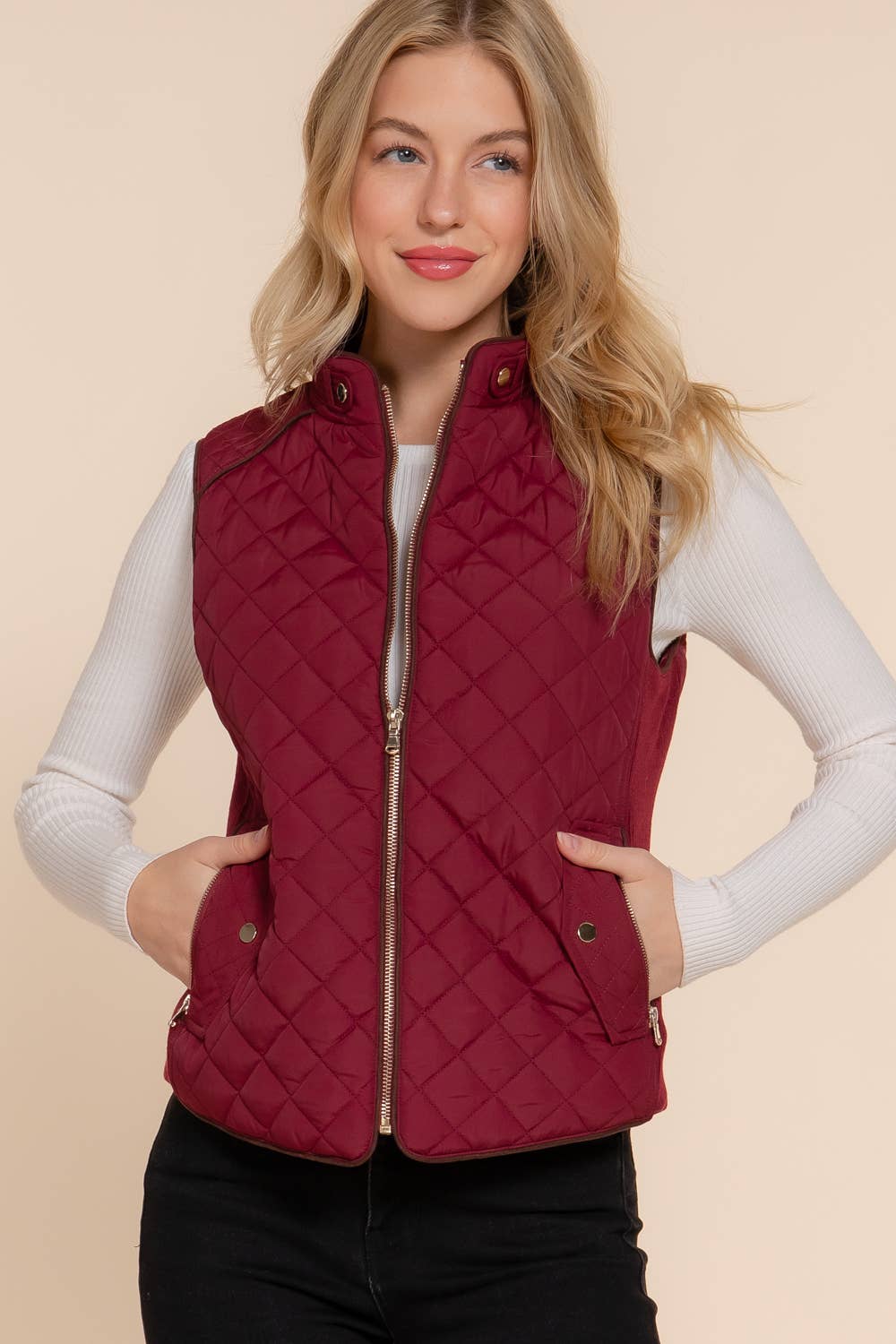 Laura Quilted Vest