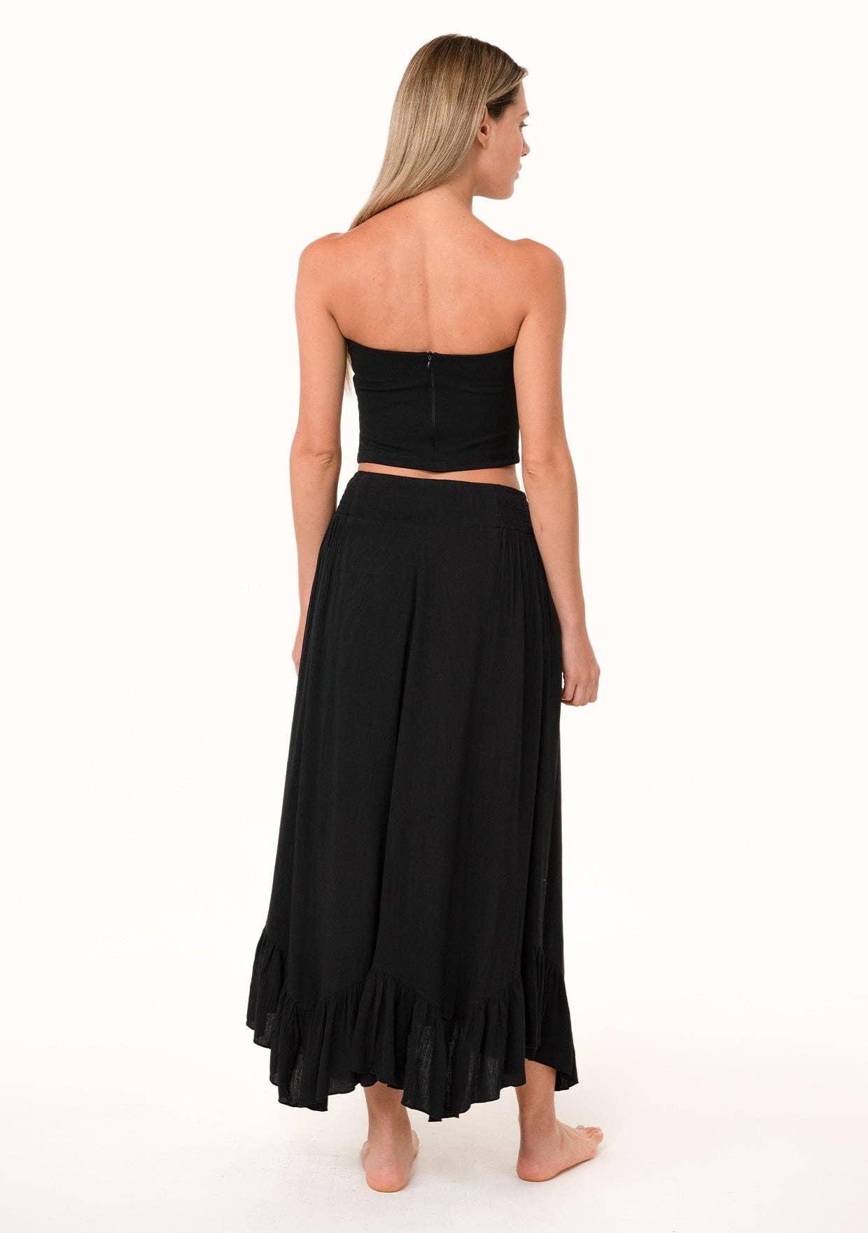 Lainey Ruffle Maxi Skirt