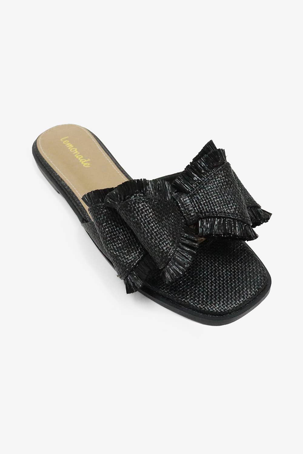 Raffia Bow Sandal