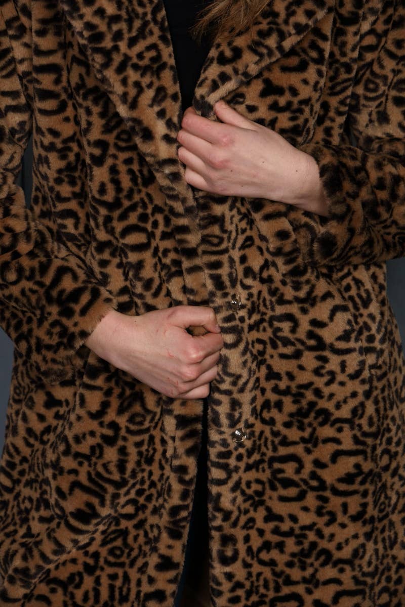 Posh Faux Fur Coat