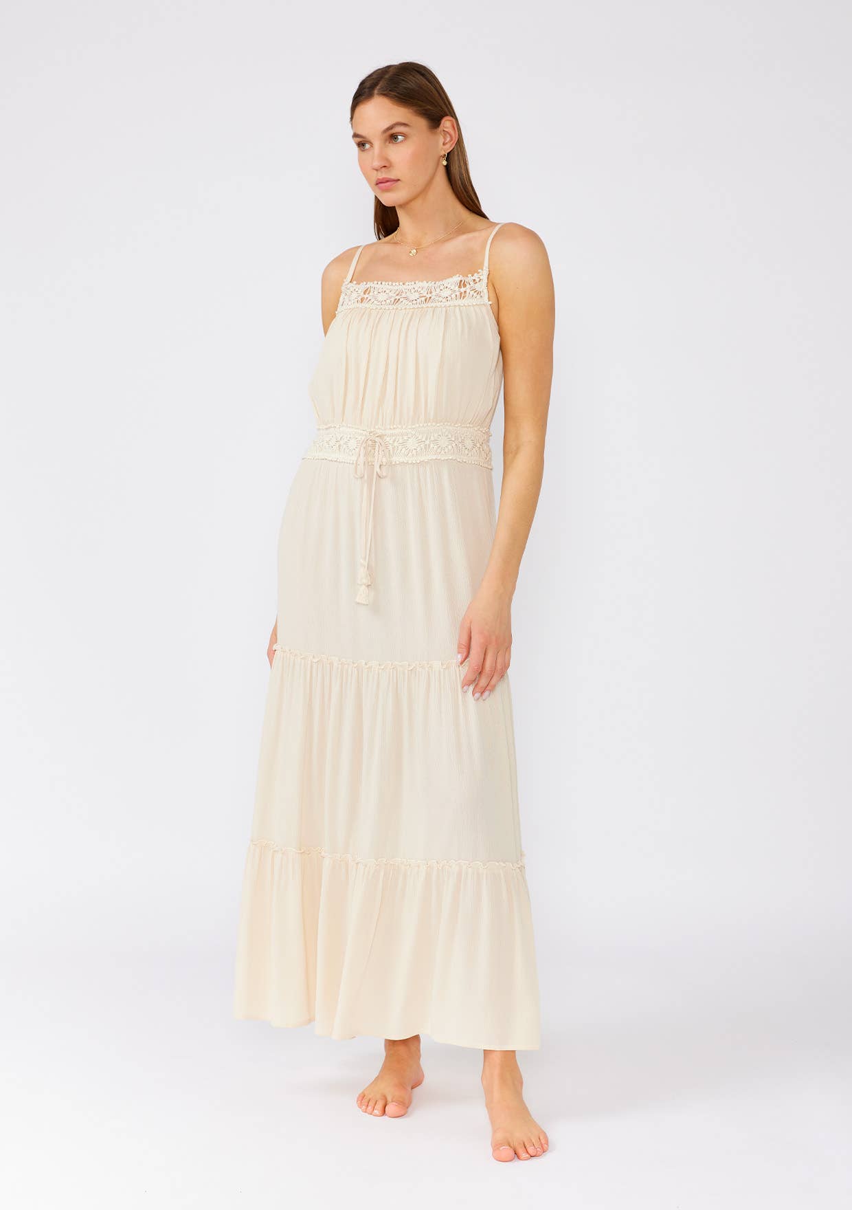 Betty Crochet Lace Maxi