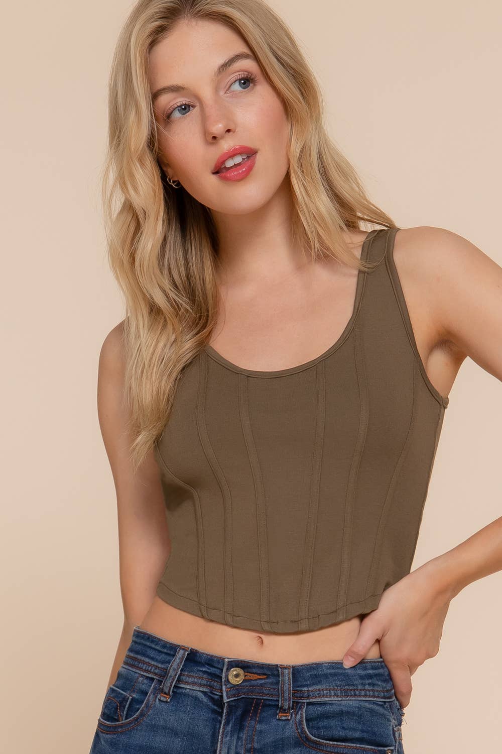 Curved Hem Tank
