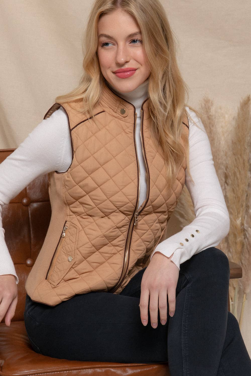 Laura Quilted Vest