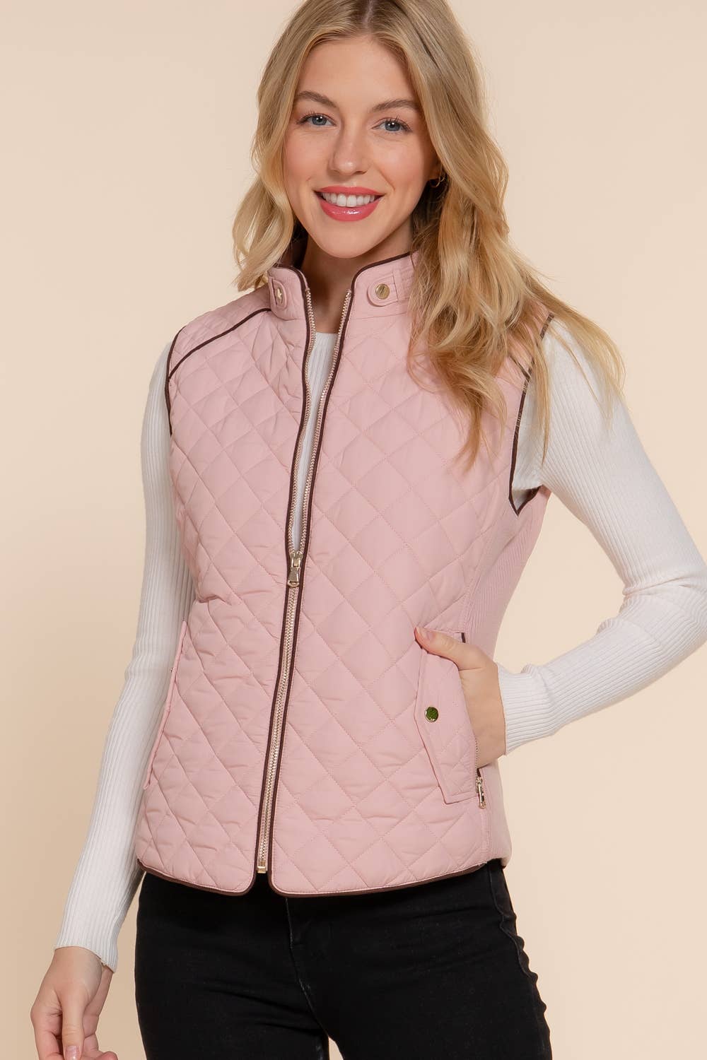 Laura Quilted Vest