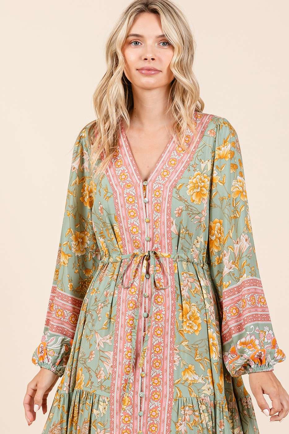 Birdie Boho Floral Maxi