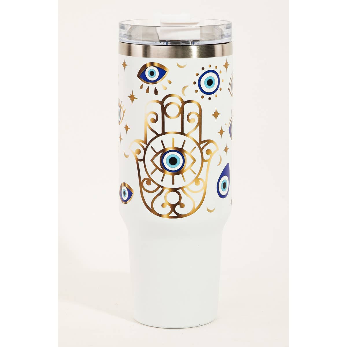 Evil Eye Print Tumbler