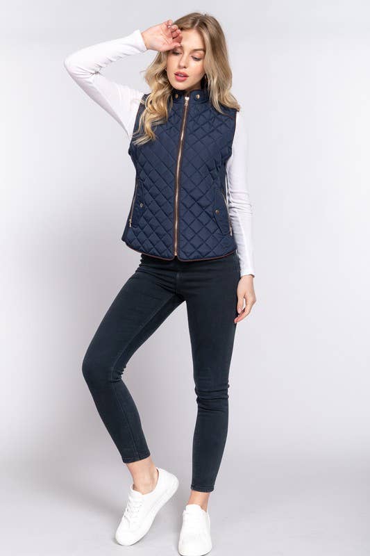 Laura Quilted Vest