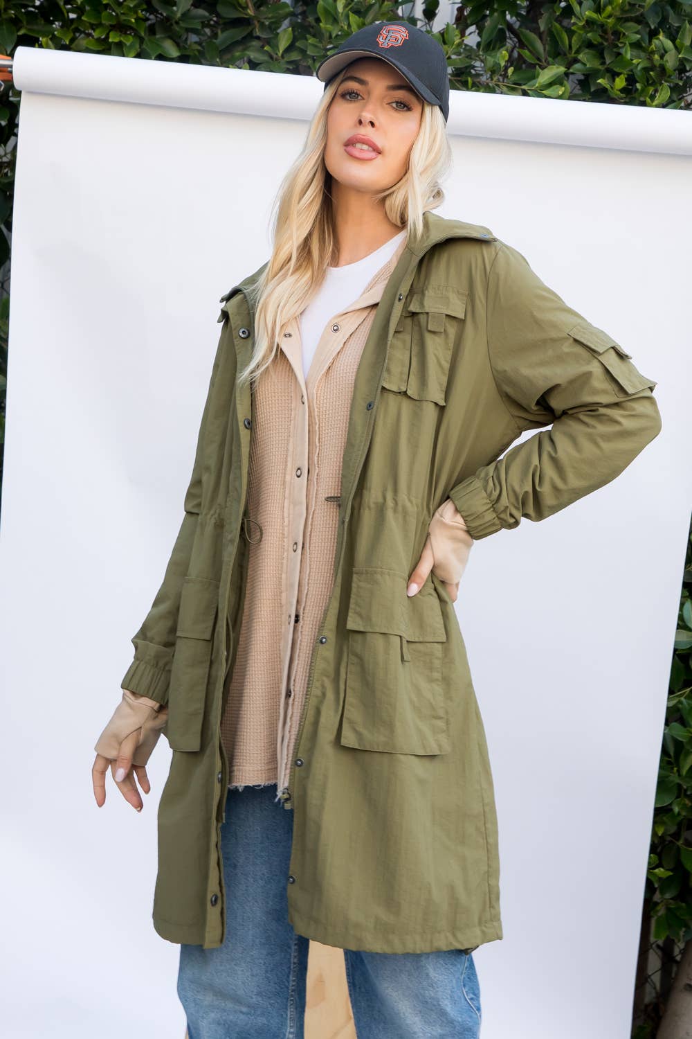 Anorak Hooded Windbreaker