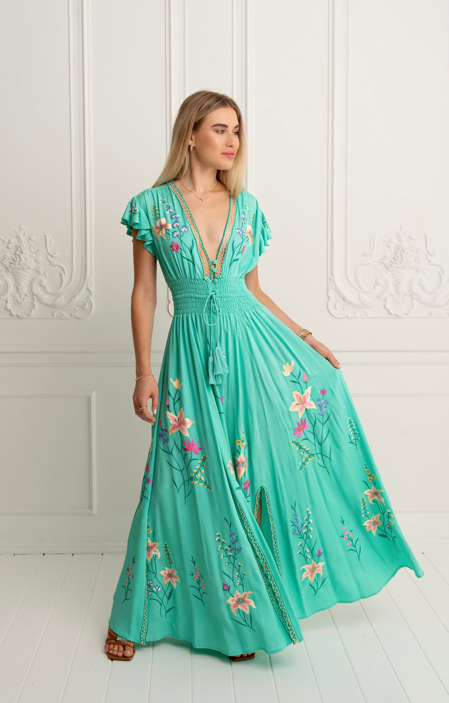 Flores Gown