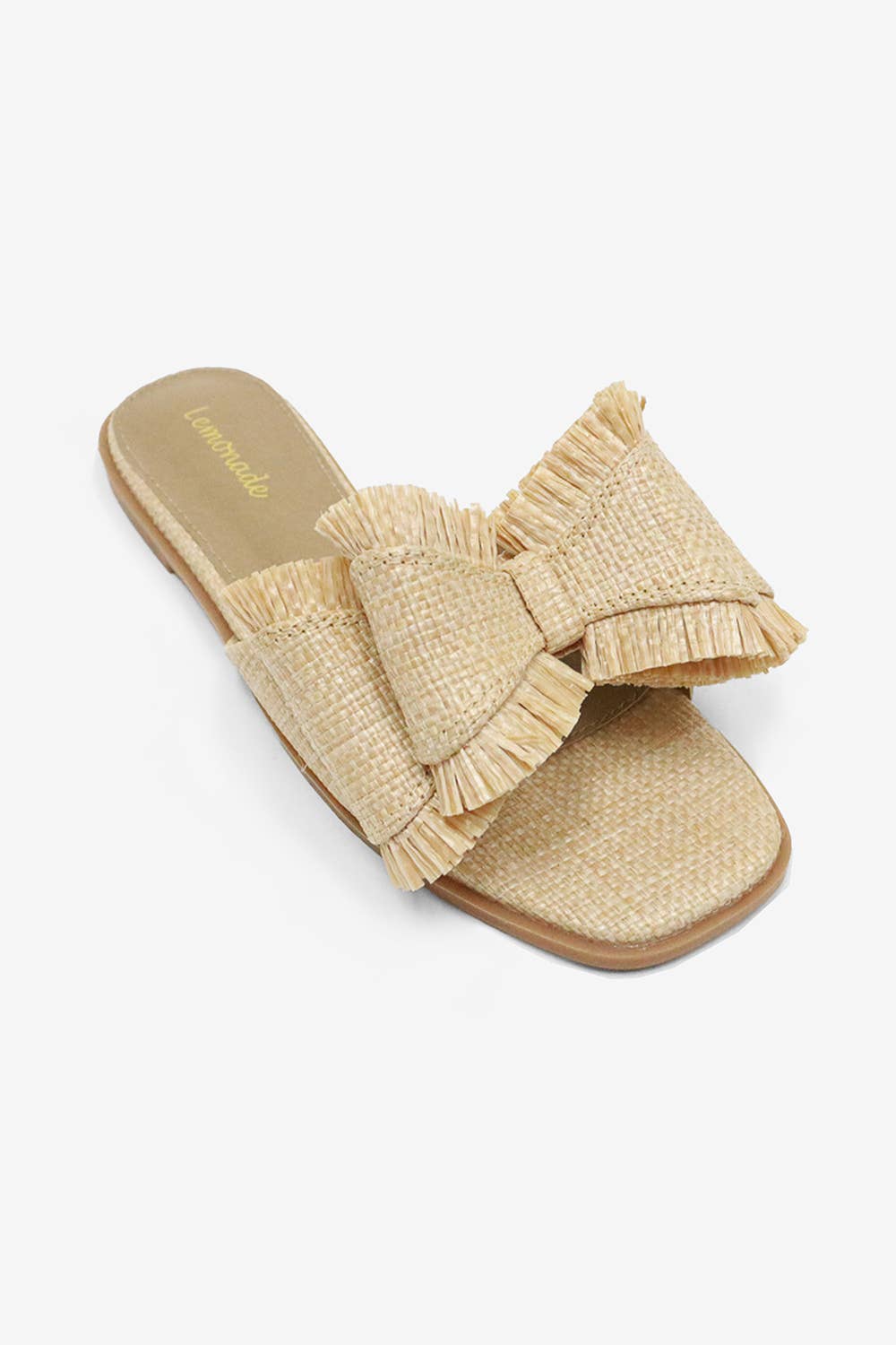 Raffia Bow Sandal