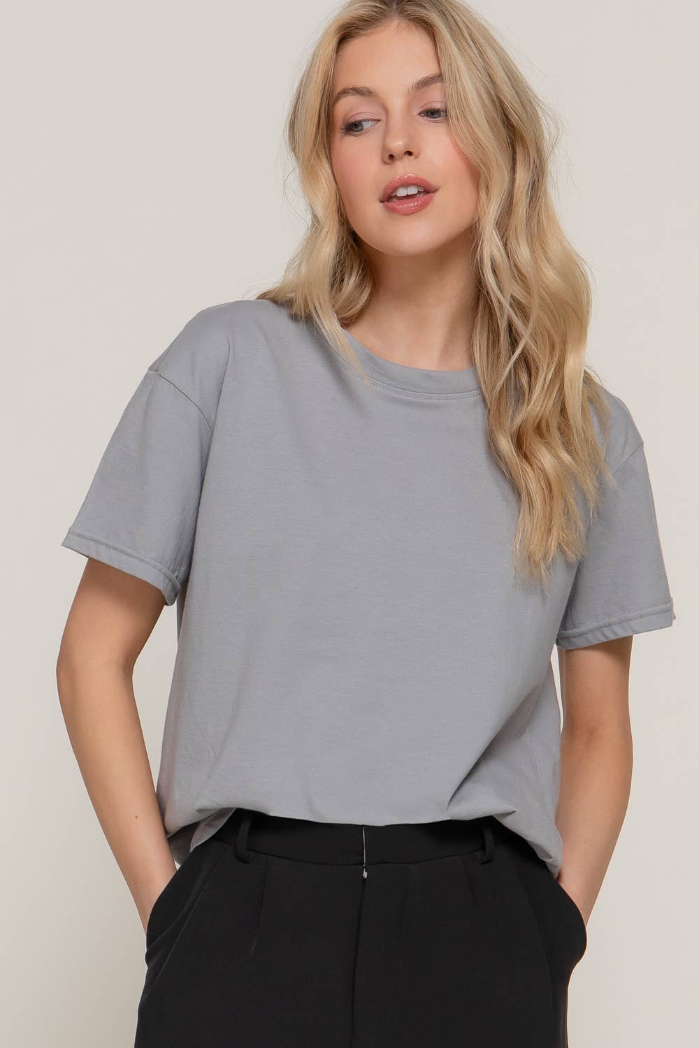 Basic Round Neck Tee