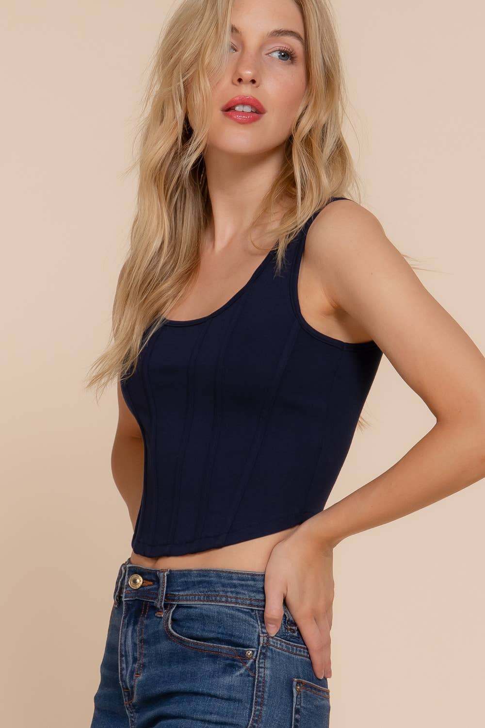 Curved Hem Tank