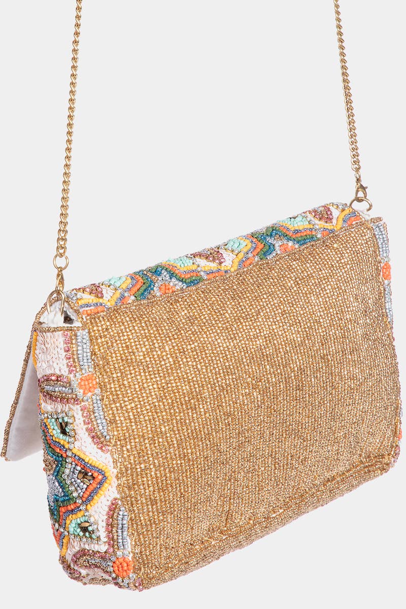 Kaleidoscope Beaded Bag