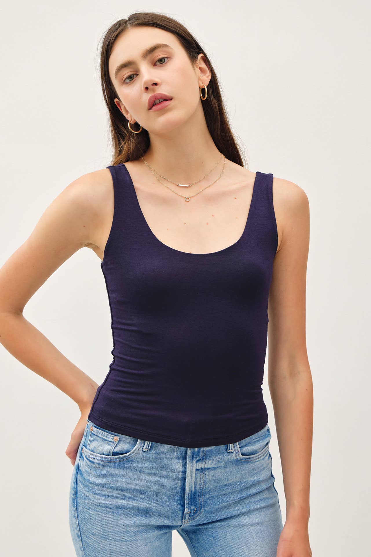 Scoop Neck Tank