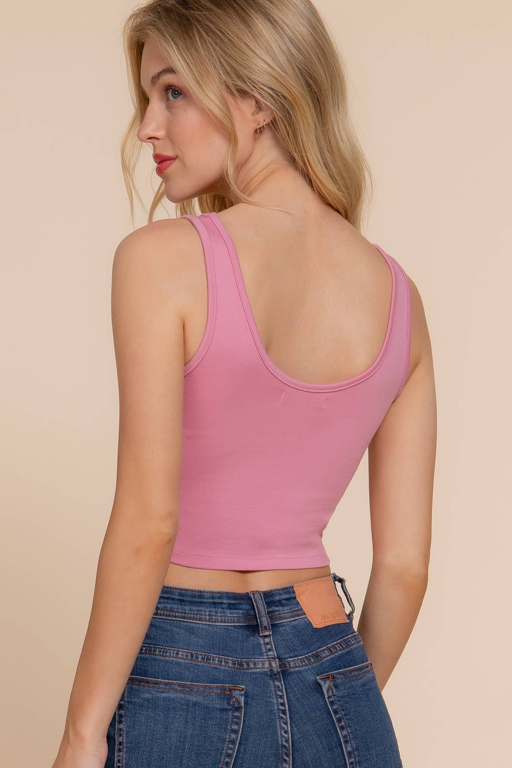 Fern Curved Hem Tank