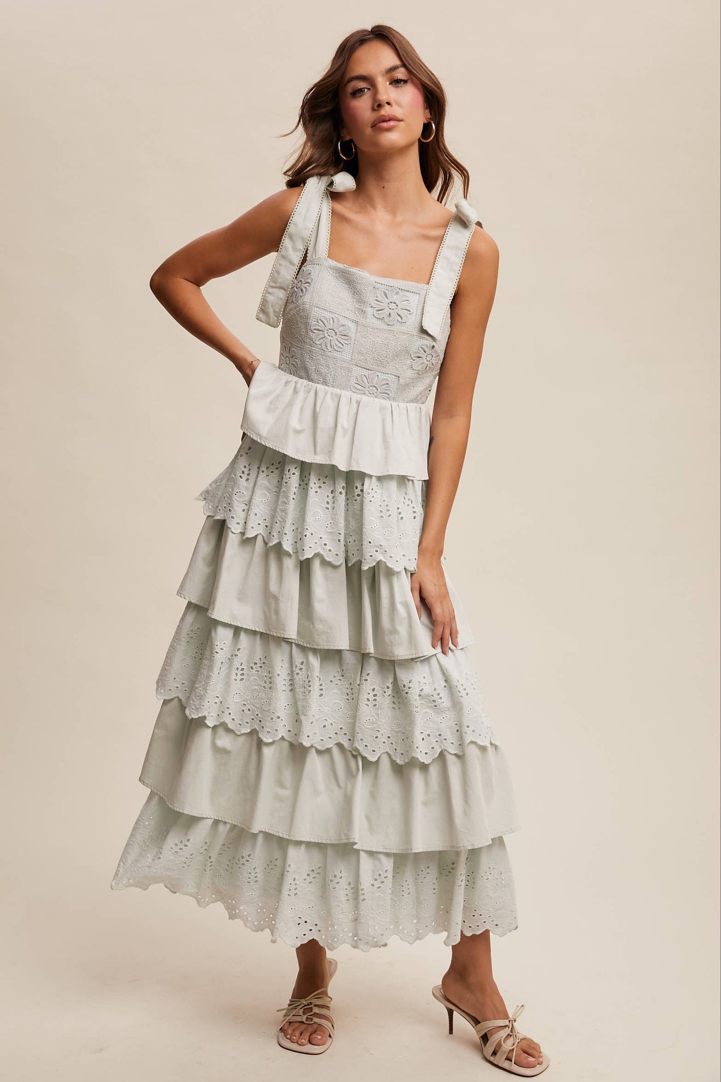 Jolene Embroidered Maxi