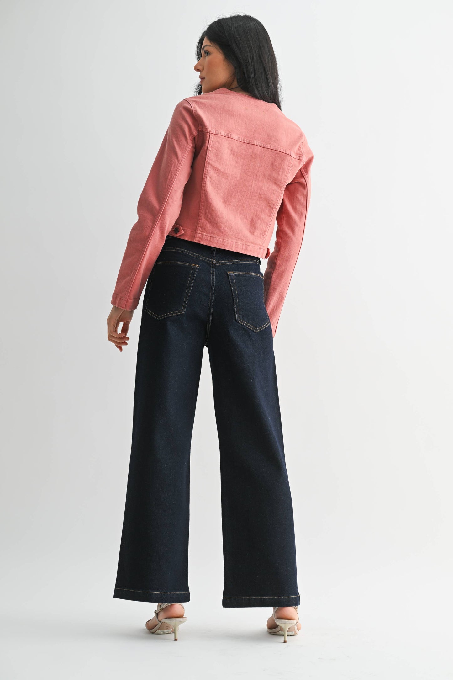 Sailor Pocket Wide Leg- Sup Dark Wash