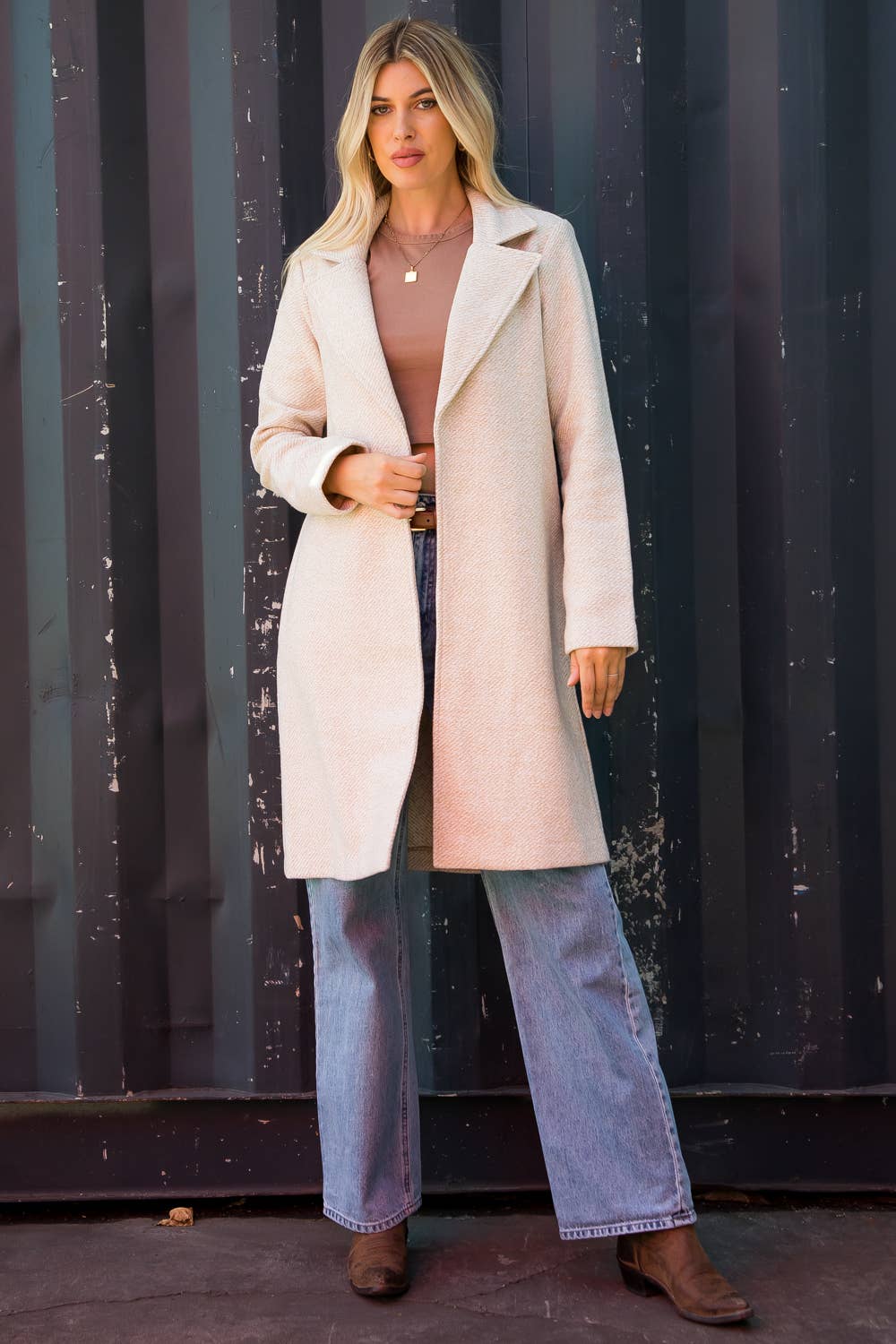 Herringbone Coat