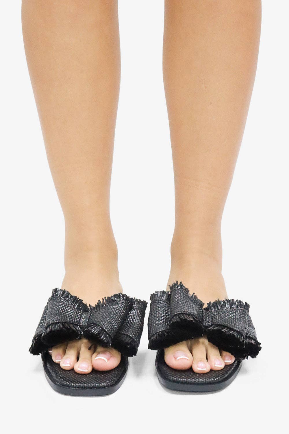 Raffia Bow Sandal