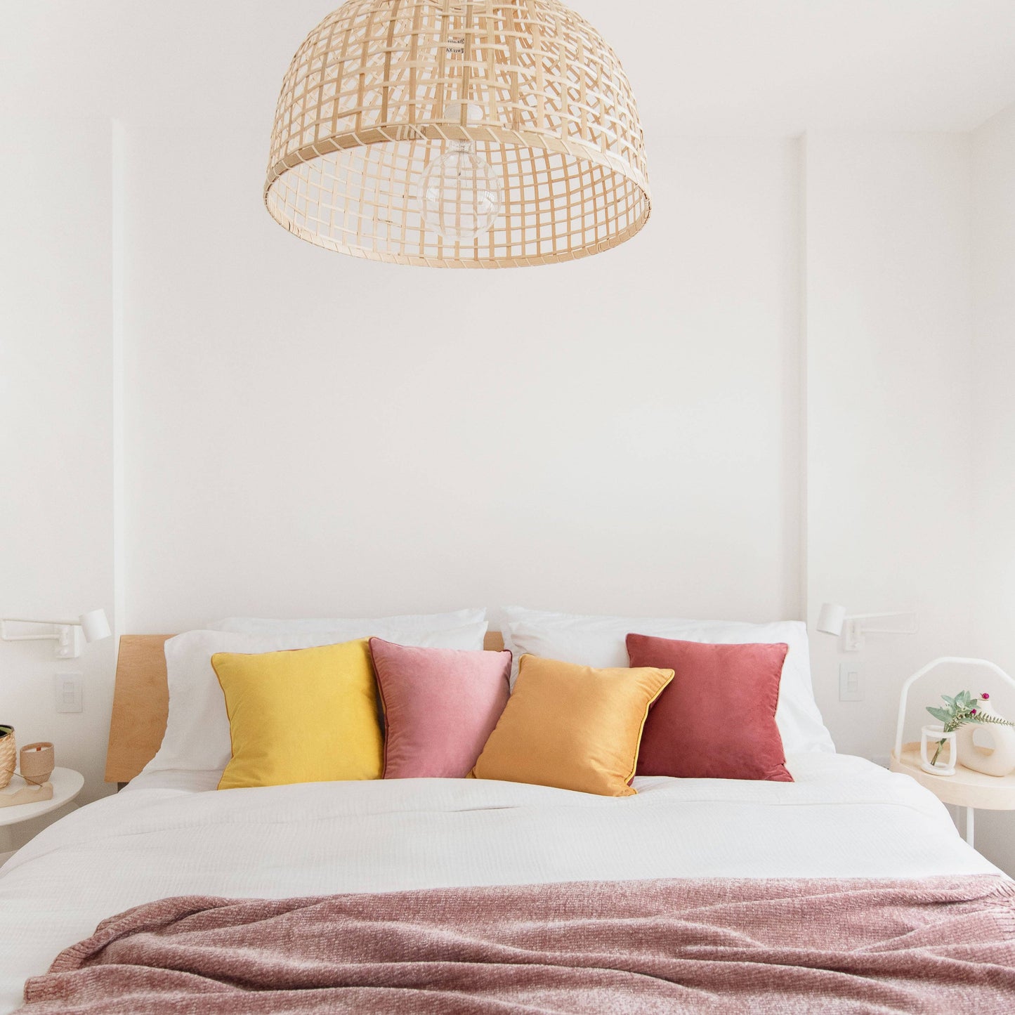 Palm Desert Velvet Pillow