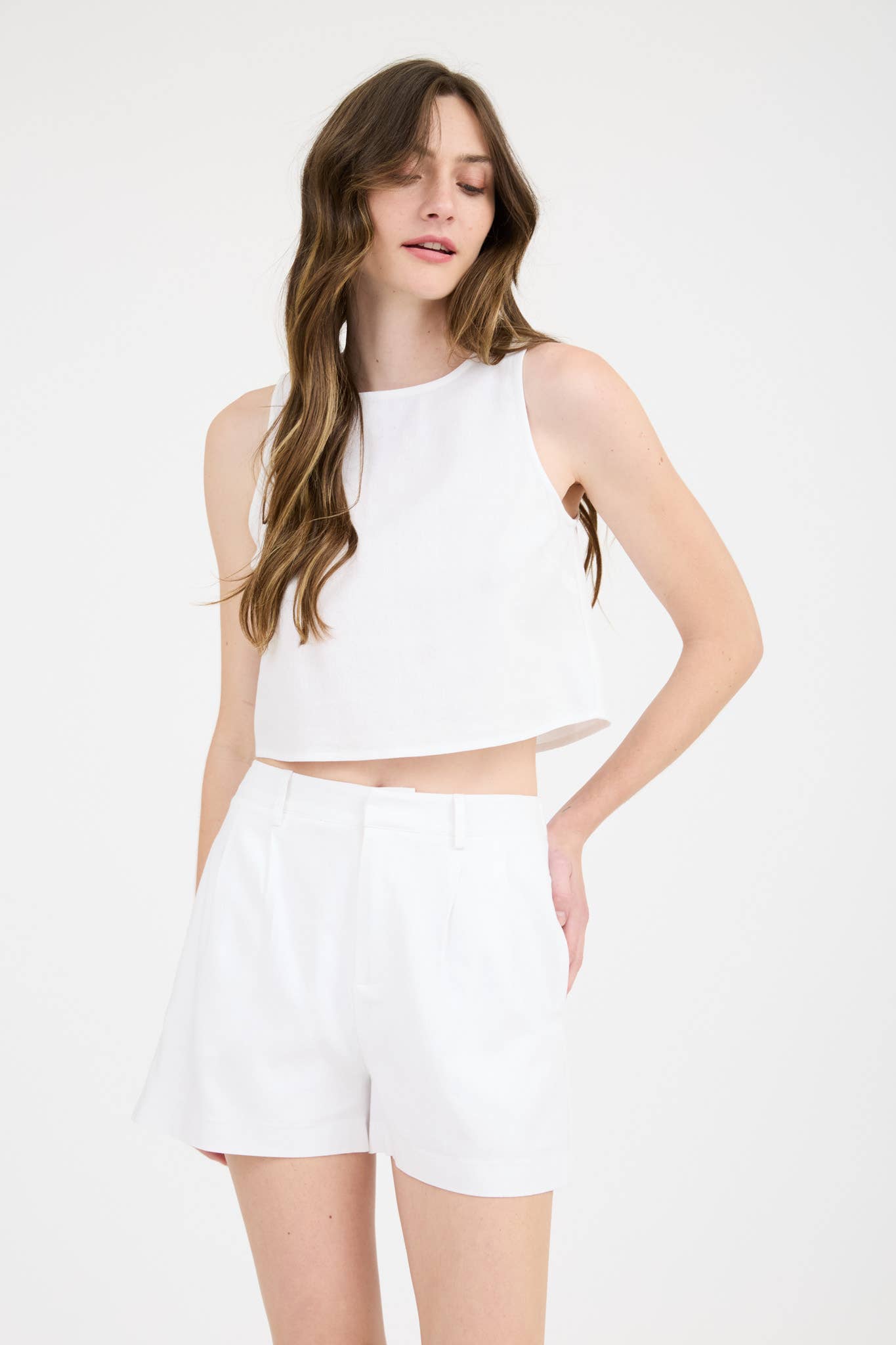 Nancy Linen Tank