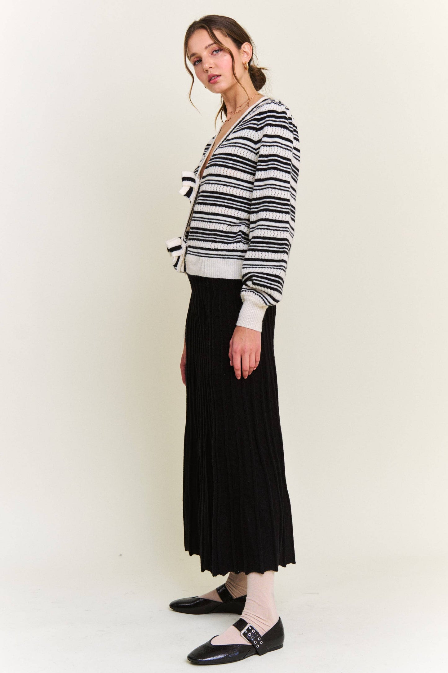 Bow Cardigan