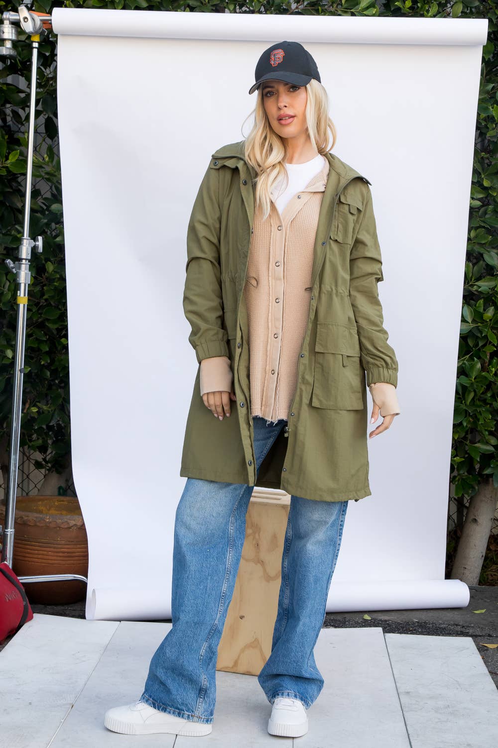 Anorak Hooded Windbreaker