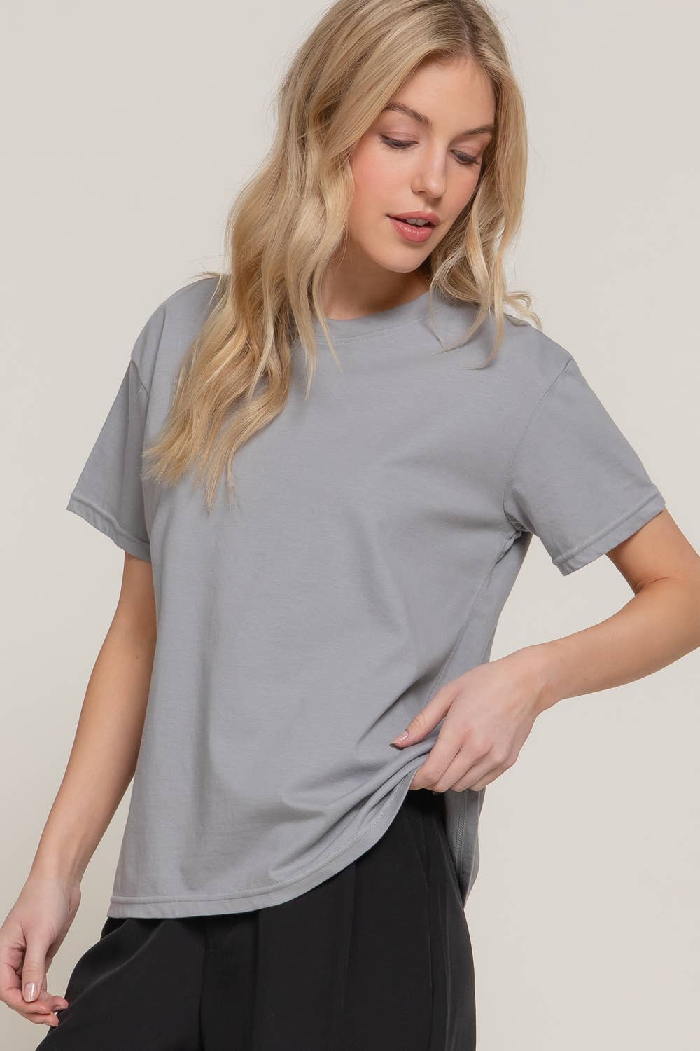Basic Round Neck Tee