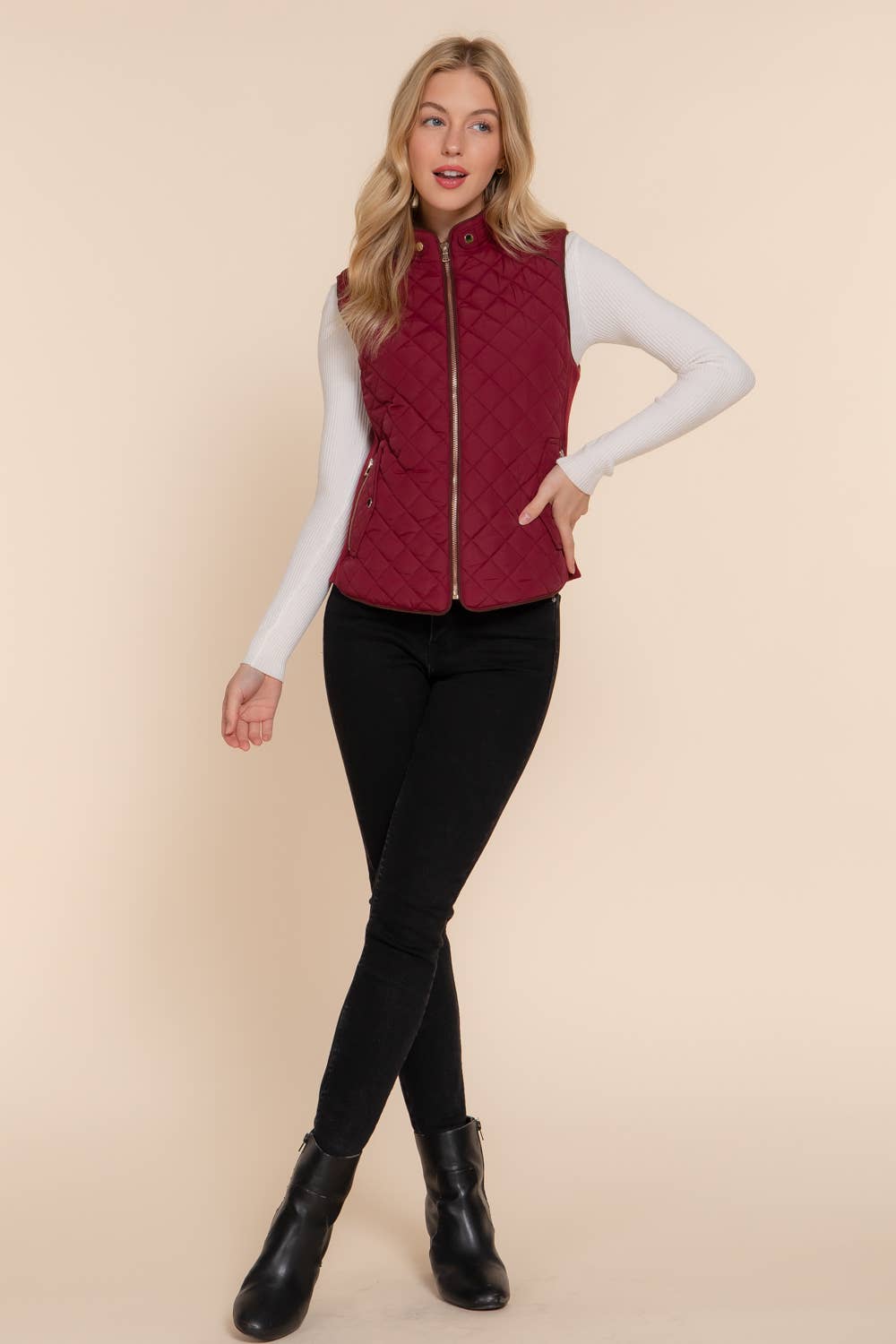 Laura Quilted Vest