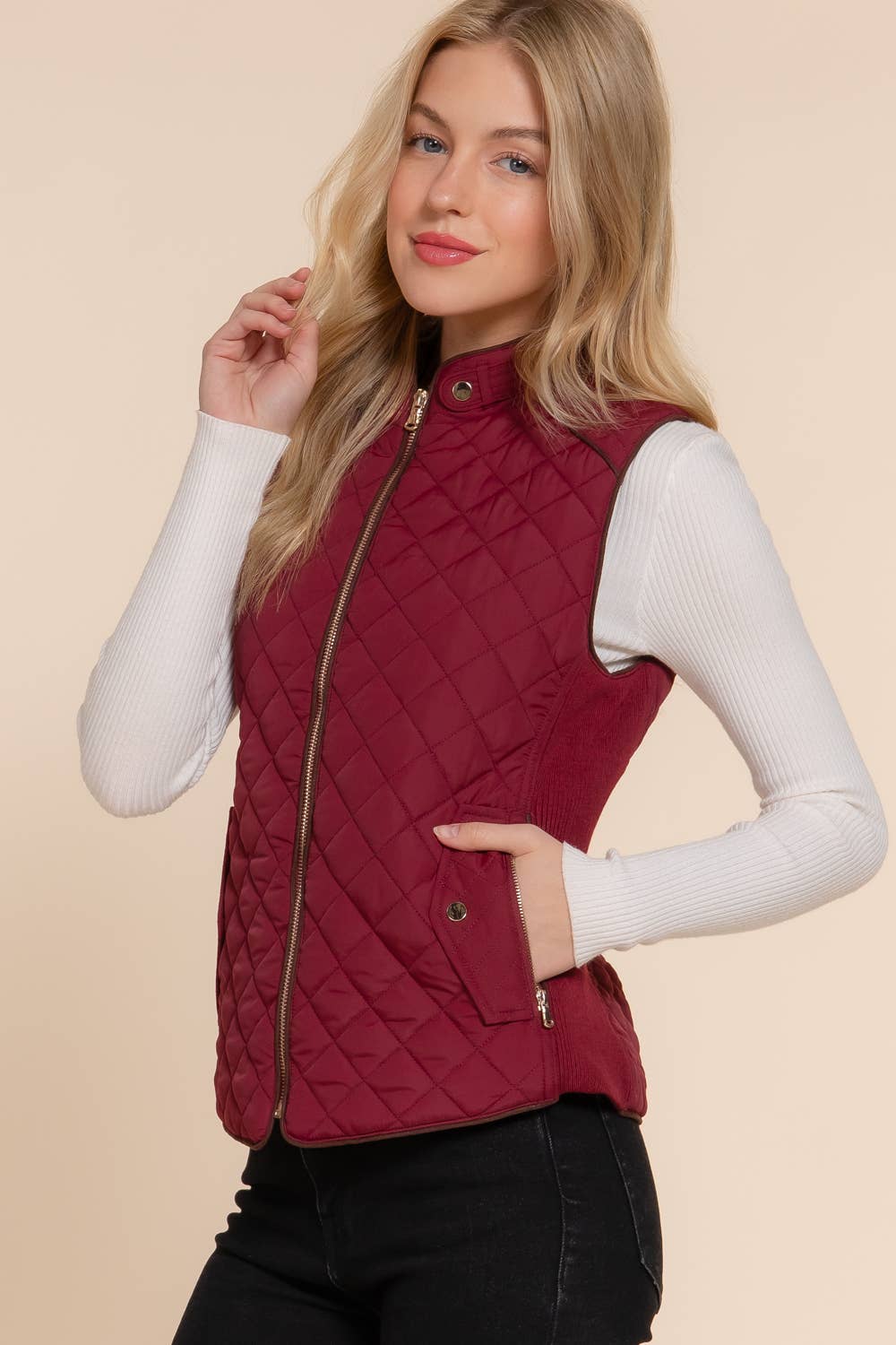 Laura Quilted Vest