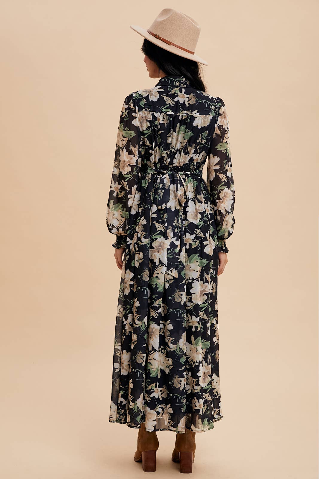 Misty Floral Maxi Dress