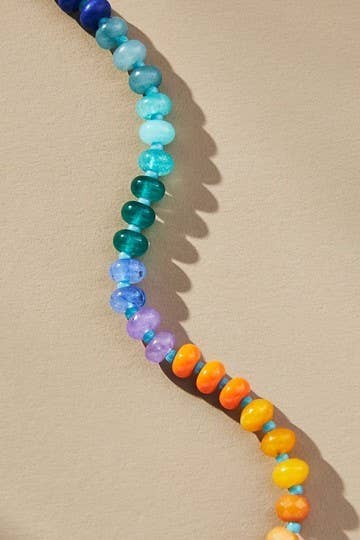 Rainbow Stone Necklace