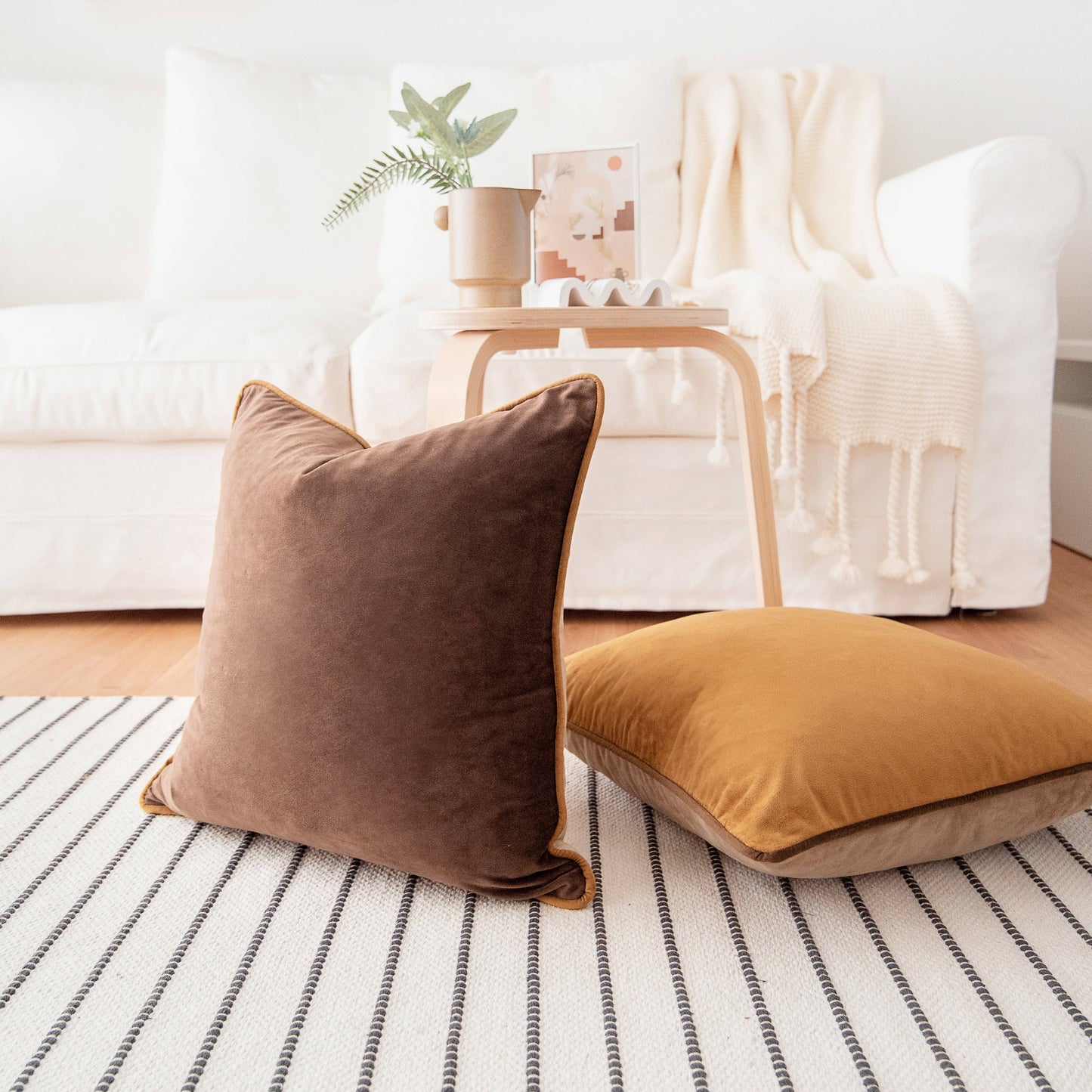 Rancho Mirage Velvet Pillow