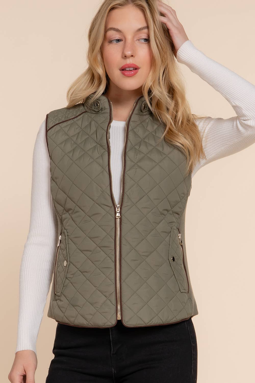 Laura Quilted Vest