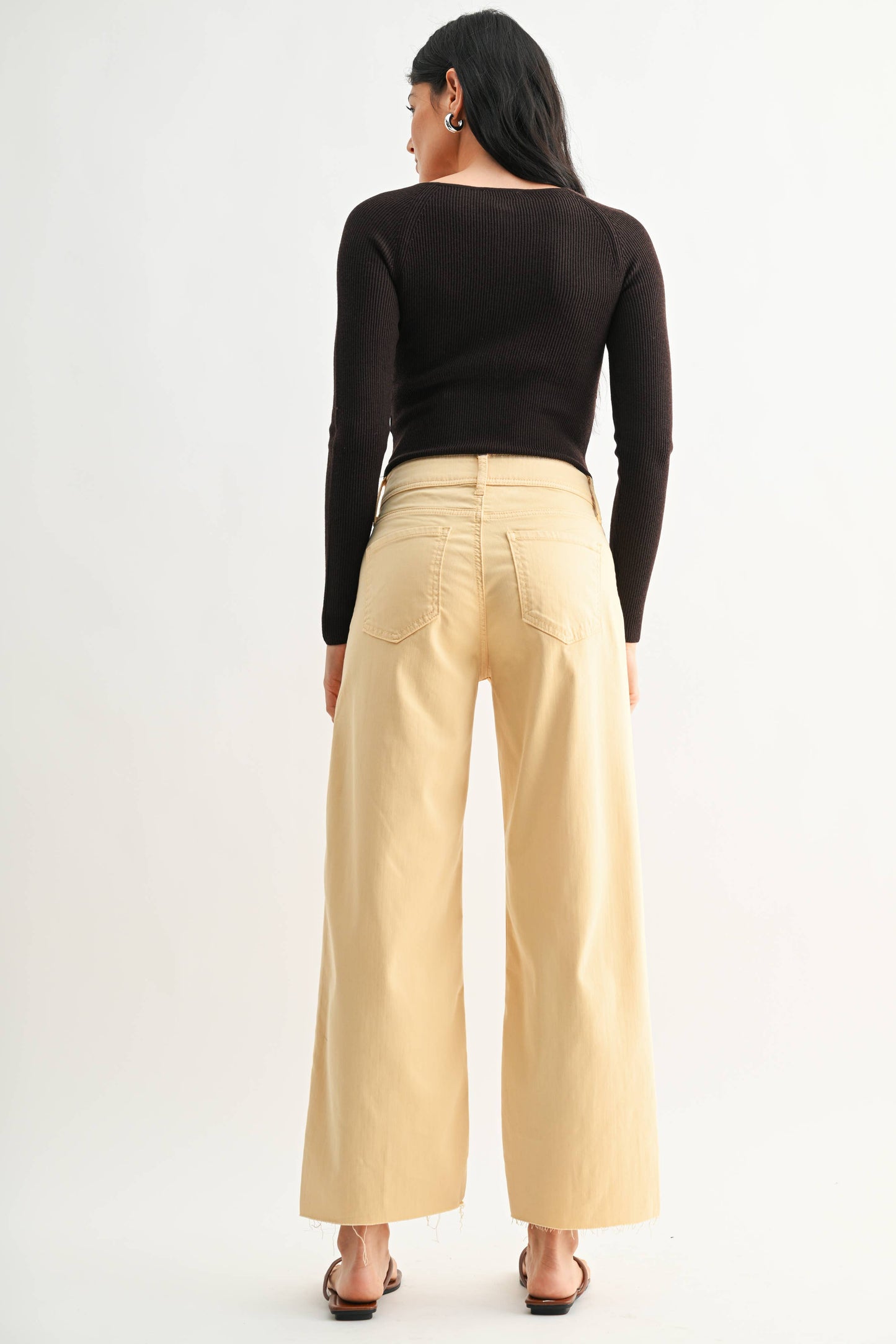 Utility Wide Leg- Butter
