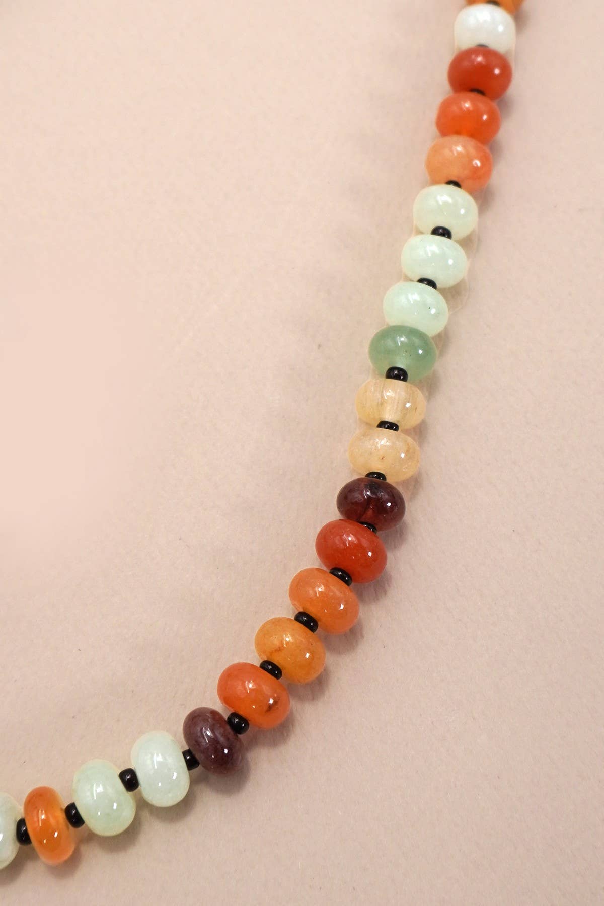 Rainbow Stone Necklace