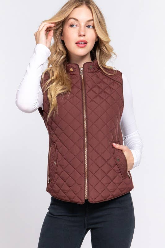 Laura Quilted Vest