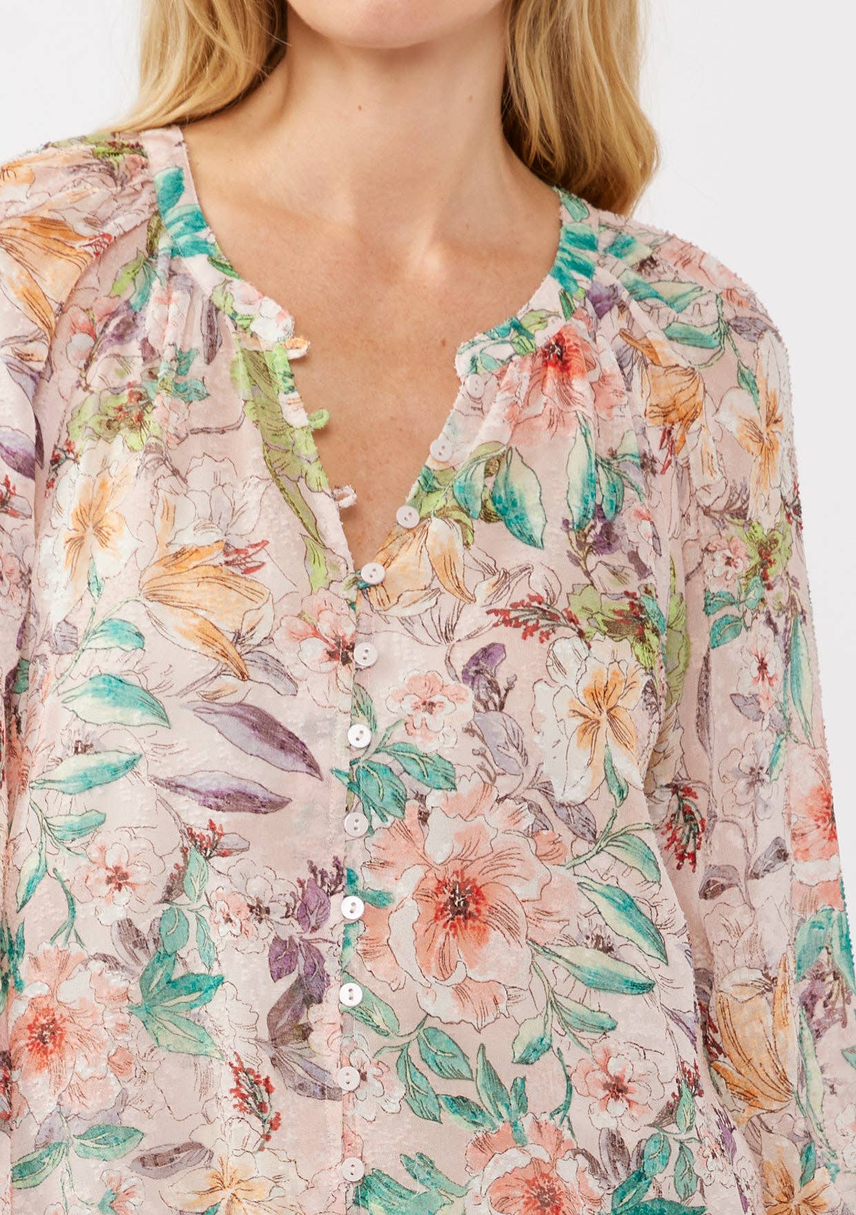 Floral Dust Top