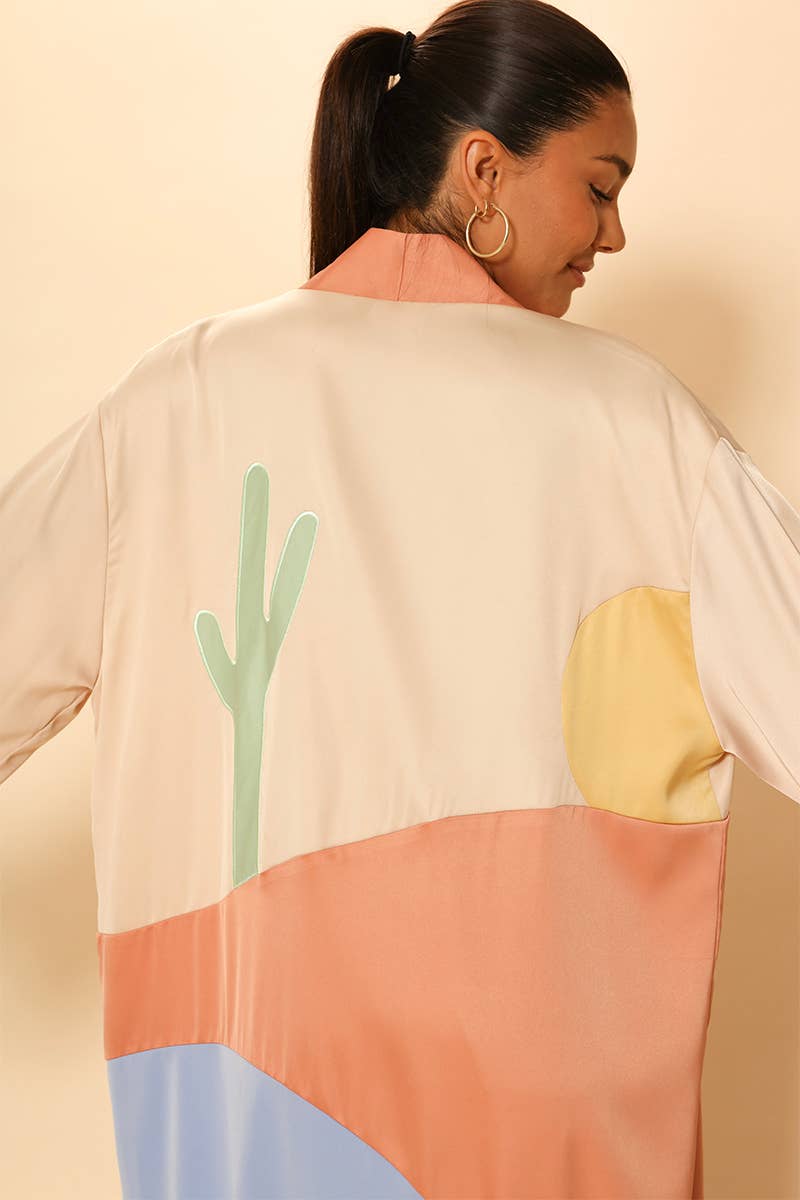 Palm Desert Sunset Kimono