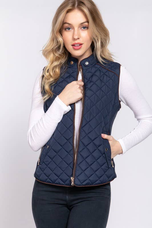 Laura Quilted Vest
